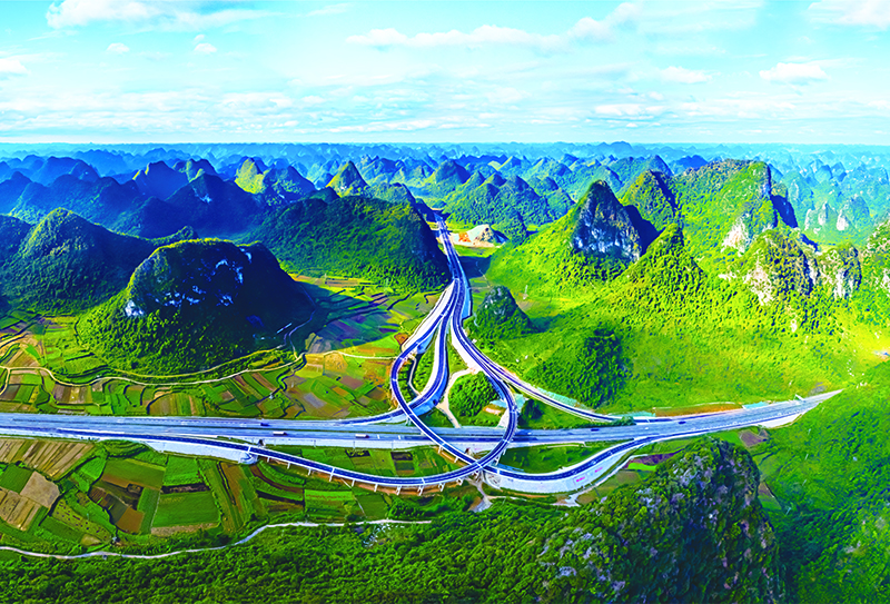 岳圩口岸聯(lián)線(xiàn)公路
